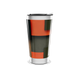 Copo Térmico - Preto com Detalhes Laranja