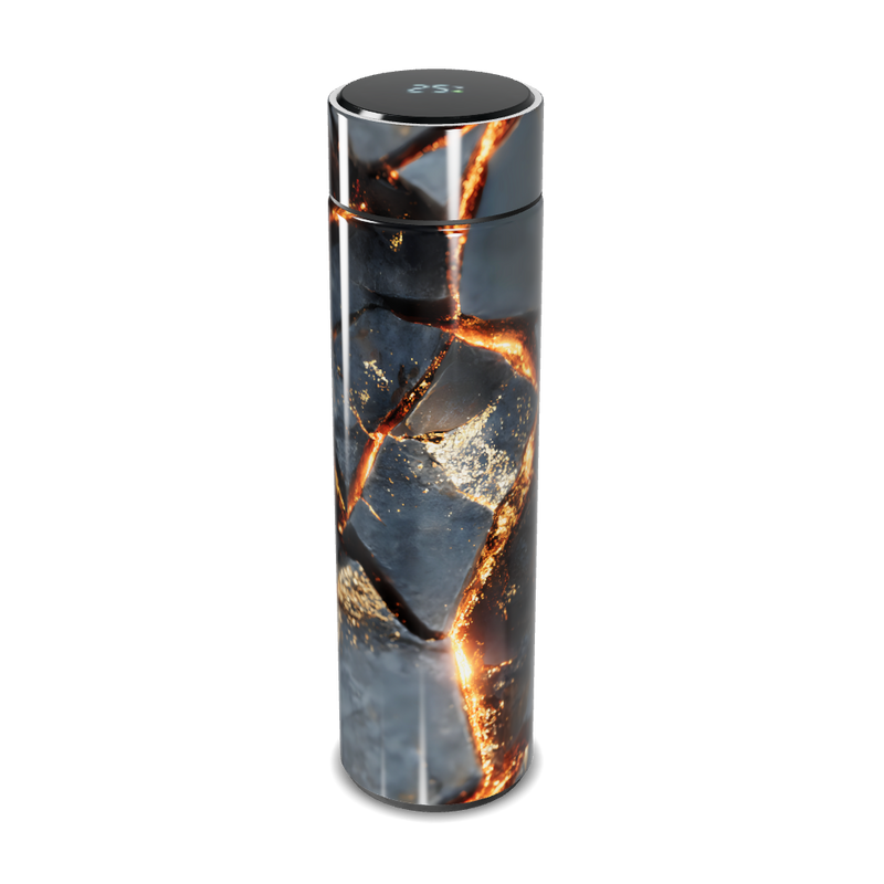 Garrafa Térmica Touch - Design Vulcânico