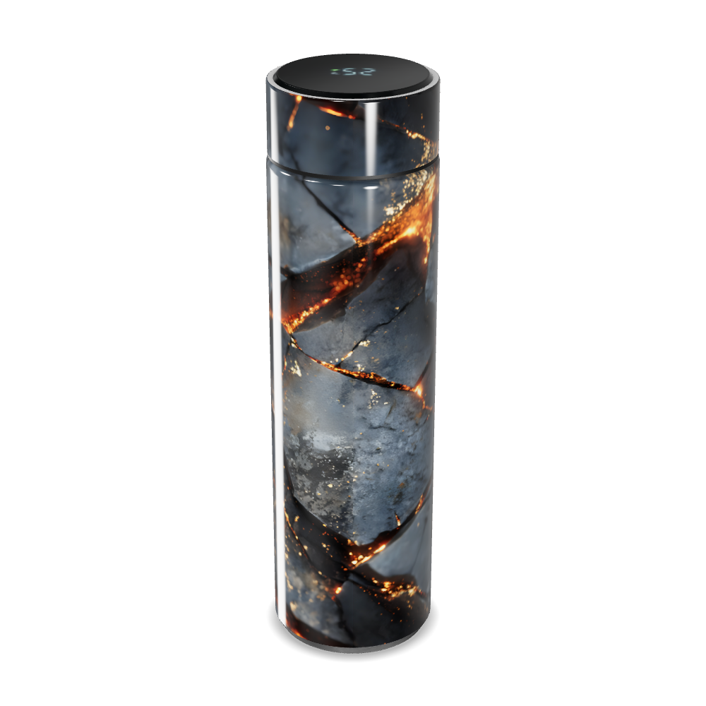 Garrafa Térmica Touch - Design Vulcânico