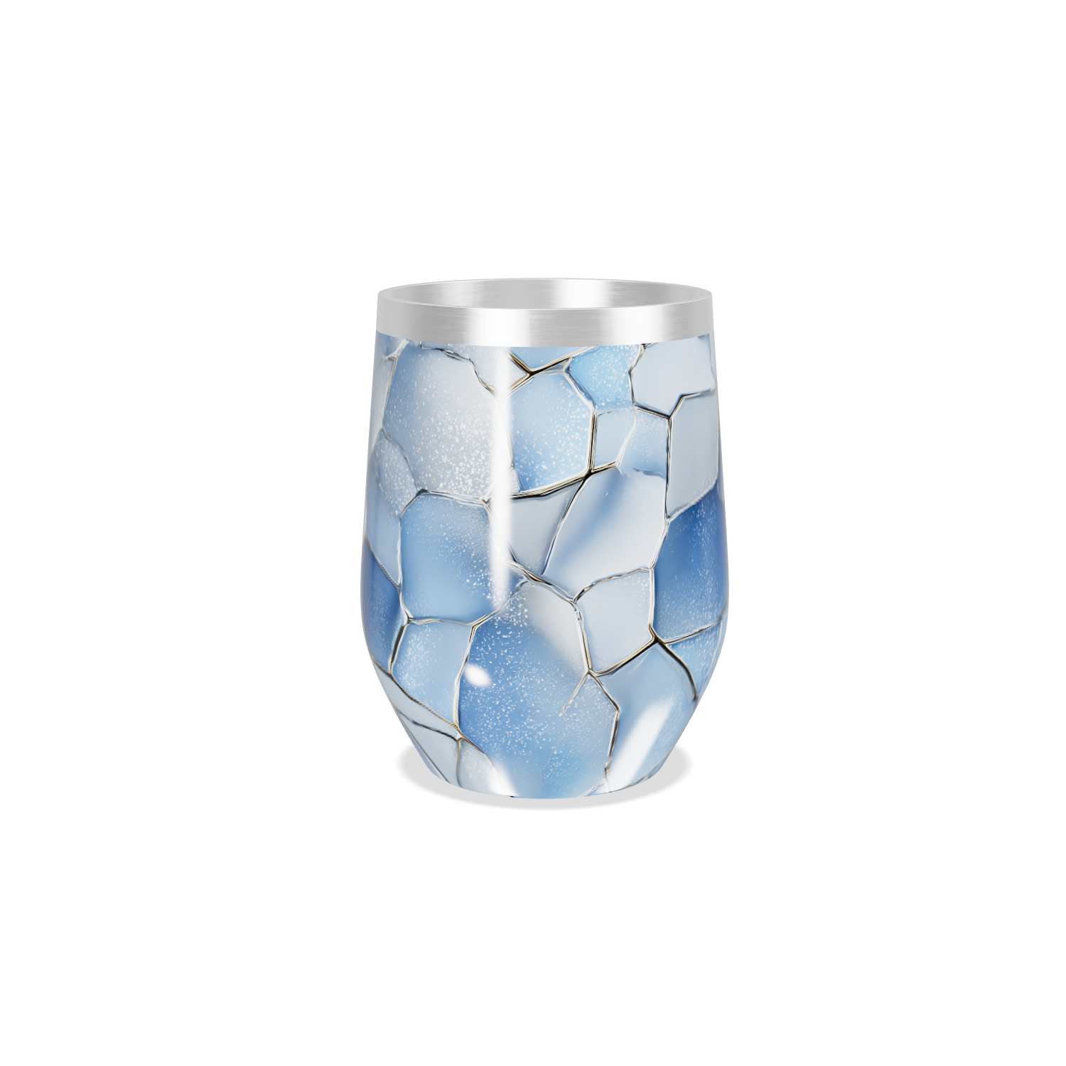 Copo Térmico Slim - Azul Vidro Quebrado