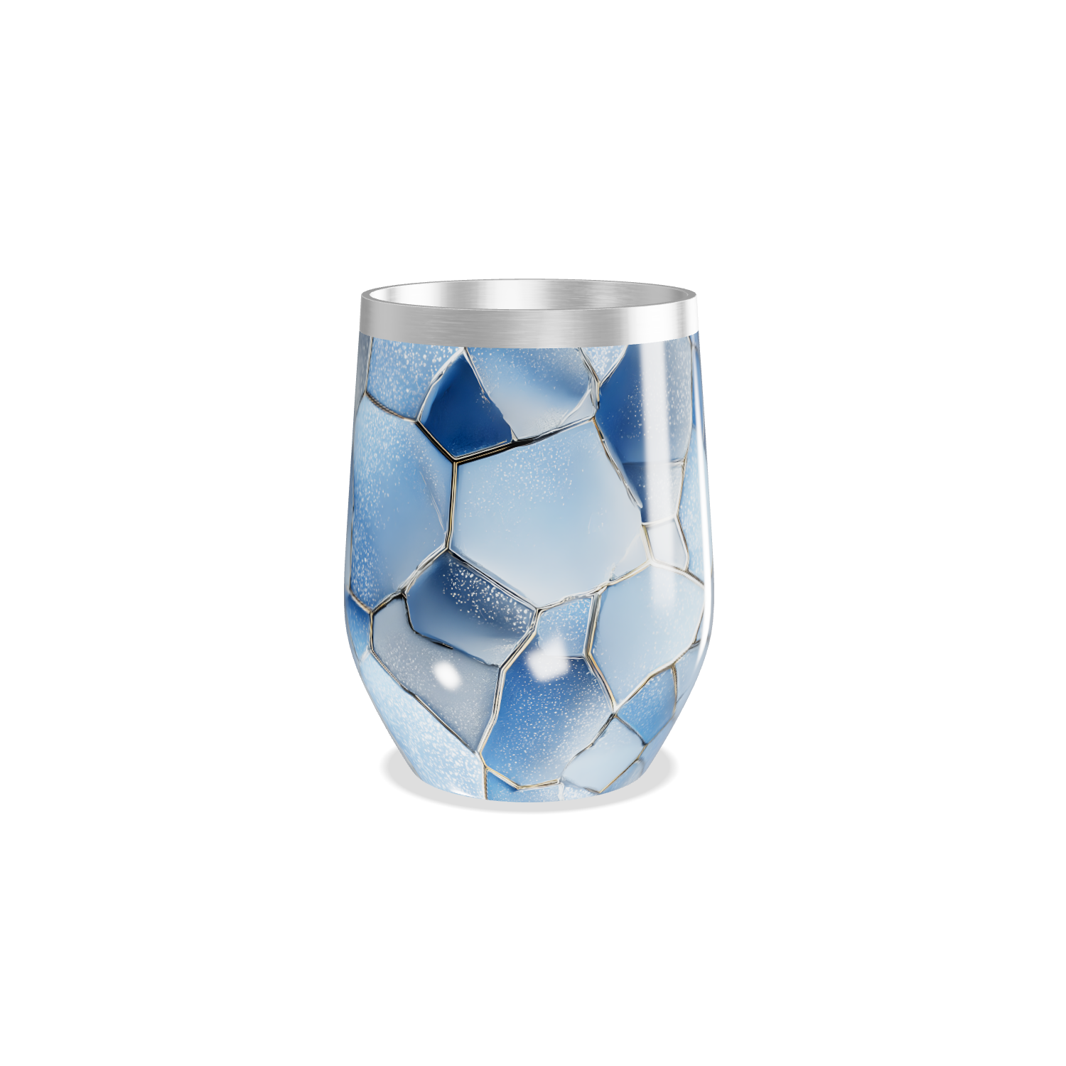 Copo Térmico Slim - Azul Vidro Quebrado