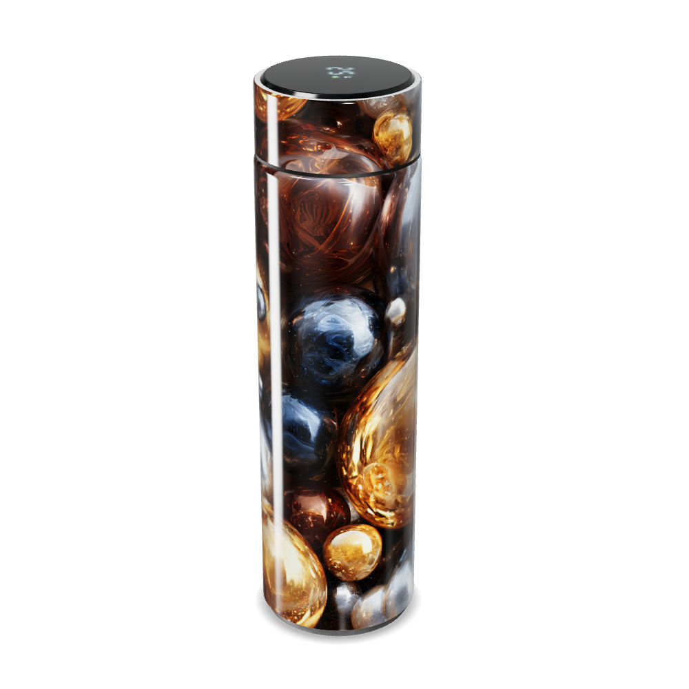 Garrafa Térmica Touch - Design Colorido Metalizado