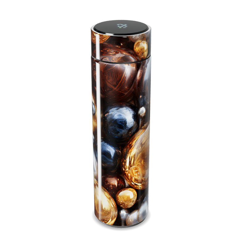 Garrafa Térmica Touch - Design Colorido Metalizado