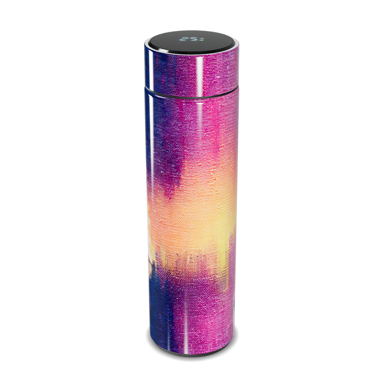 Garrafa Térmica Touch - Estampa Colorida Digital