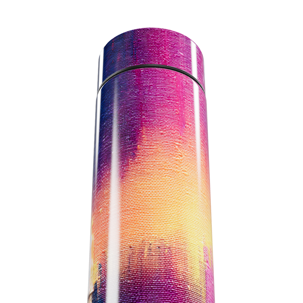 Garrafa Térmica Touch - Estampa Colorida Digital