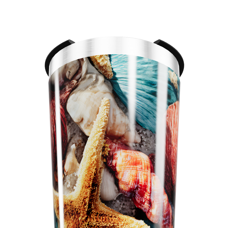 Copo Térmico - Estampa Conchas Marítimas