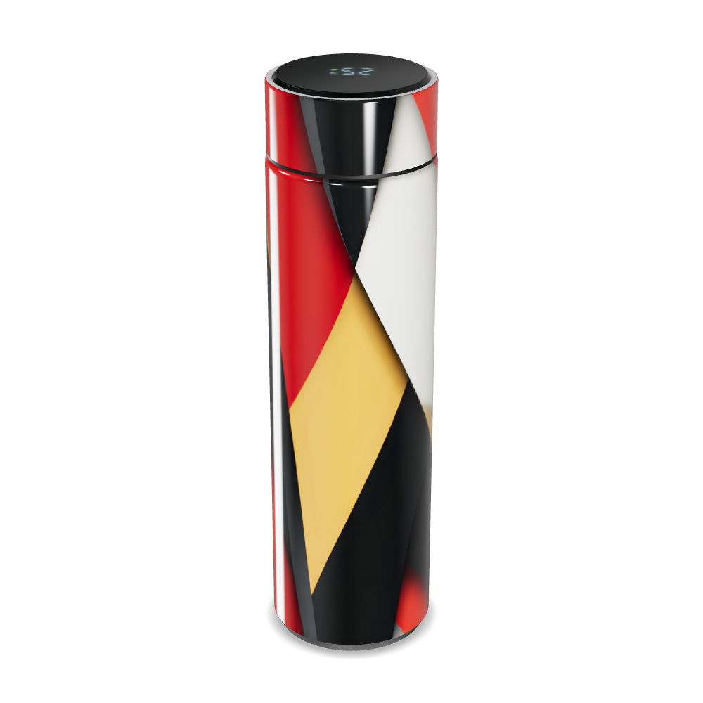 Garrafa Térmica Touch - Colorida com Listras