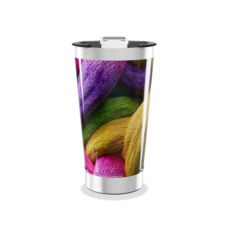 Copo Térmico - Estampa Colorida Inox