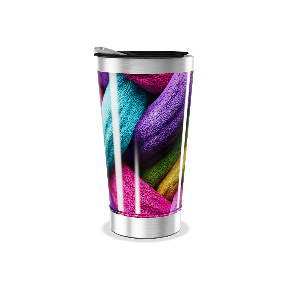 Copo Térmico - Estampa Colorida Inox