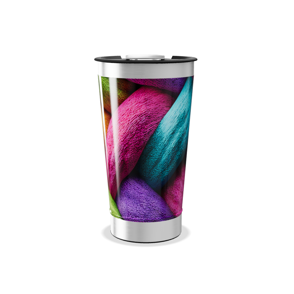 Copo Térmico - Estampa Colorida Inox