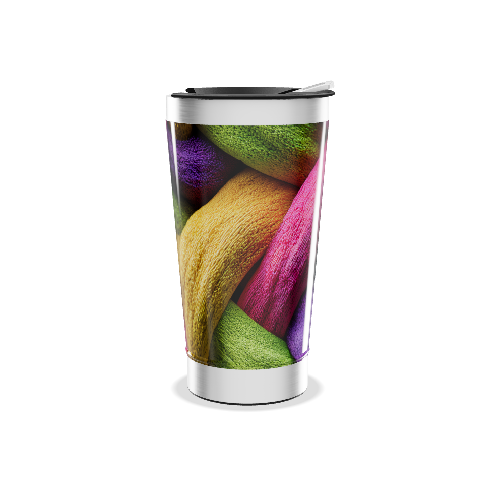 Copo Térmico - Estampa Colorida Inox