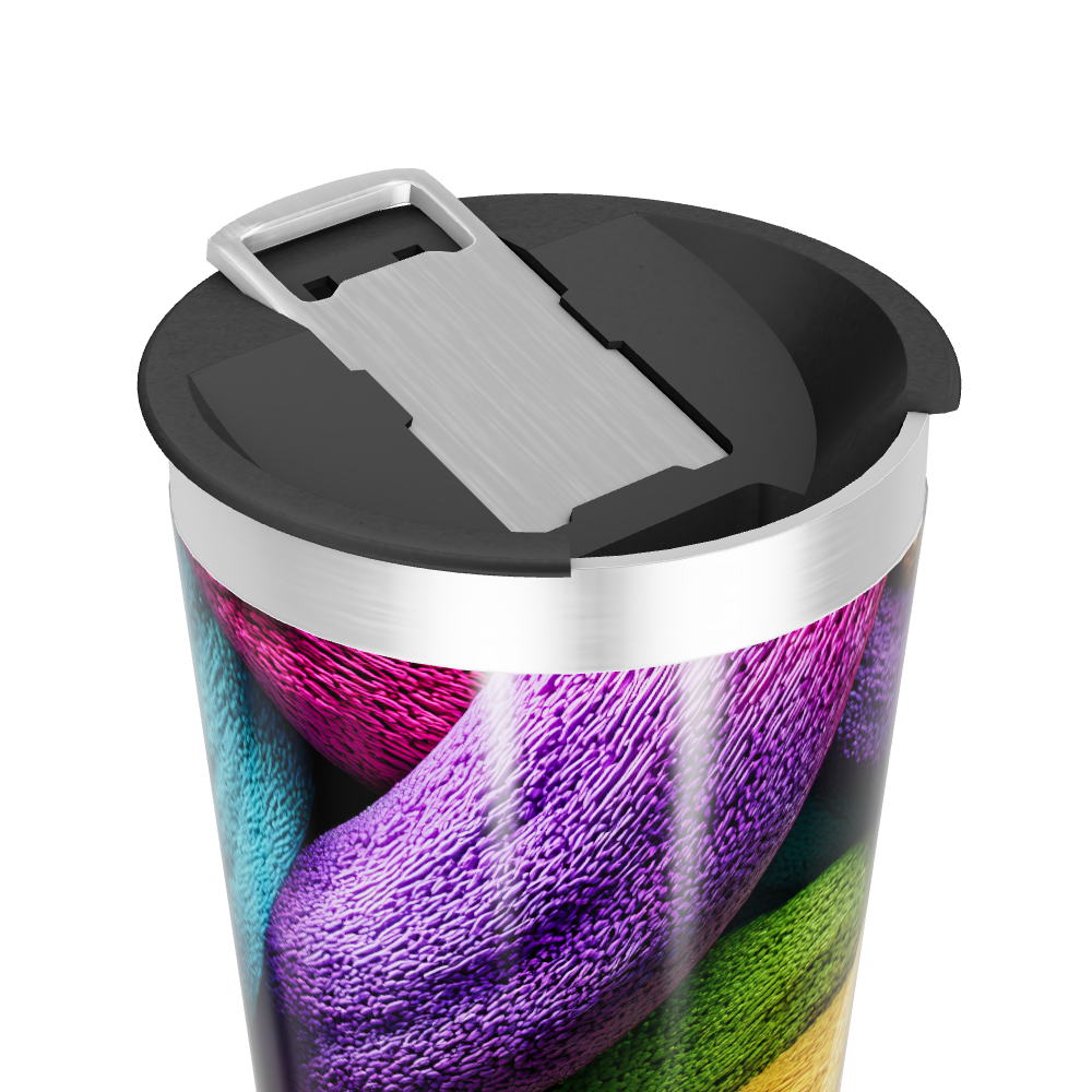 Copo Térmico - Estampa Colorida Inox