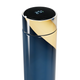 Garrafa Térmica Touch - Azul e Dourado Digital