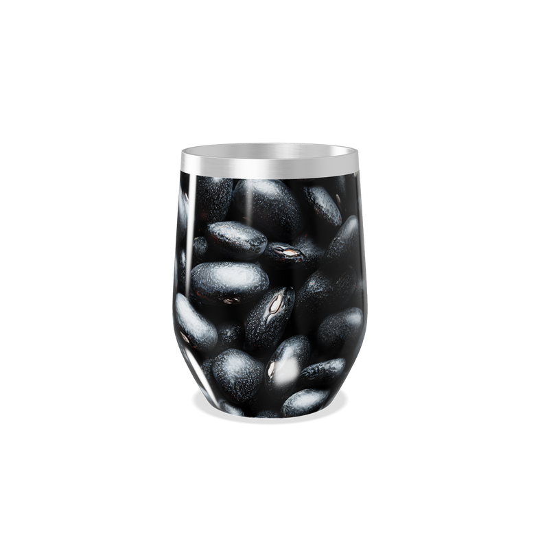 Copo Térmico Slim - Estampa Grãos Preto