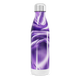 Garrafa Inox - Roxa com Estampa Abstrata
