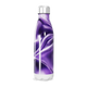 Garrafa Inox - Roxa com Estampa Abstrata