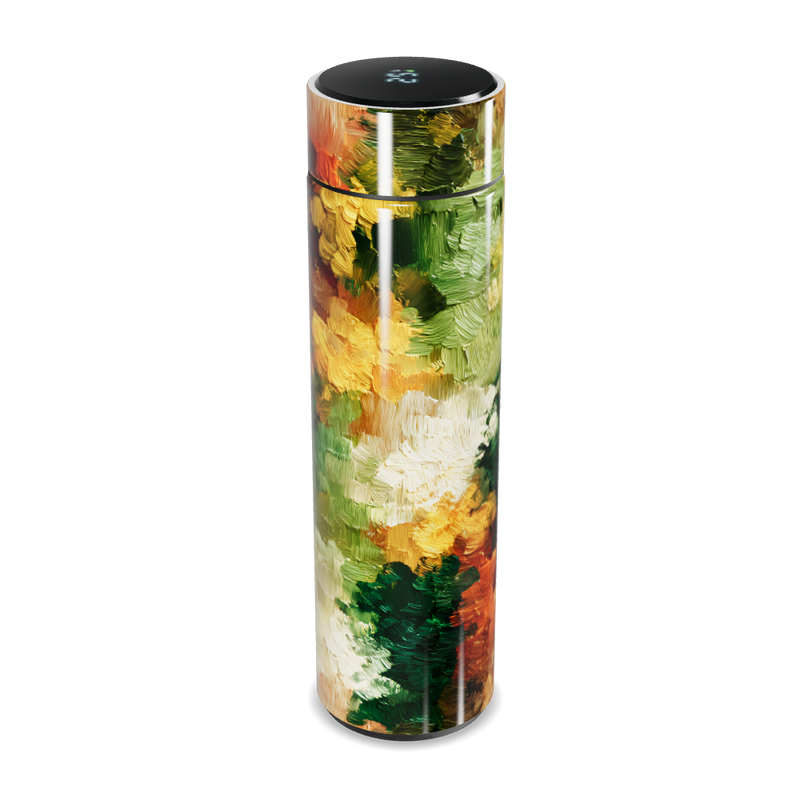 Garrafa Térmica Touch - Estampa Colorida Artística