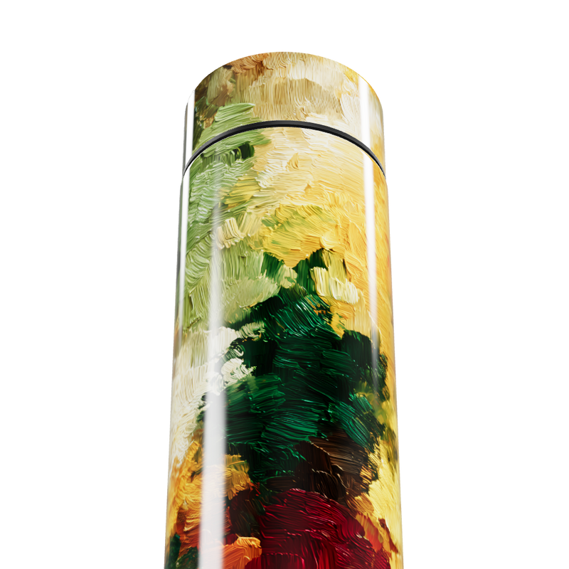 Garrafa Térmica Touch - Estampa Colorida Artística