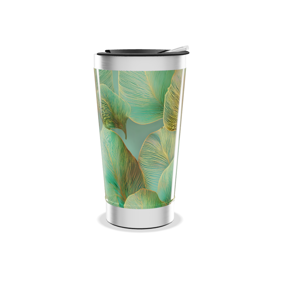 Copo Térmico - Folhas Tropicais