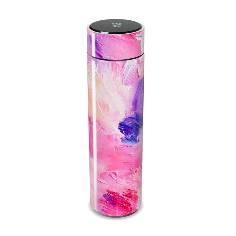 Garrafa Térmica Touch - Rosa Estampada Digital