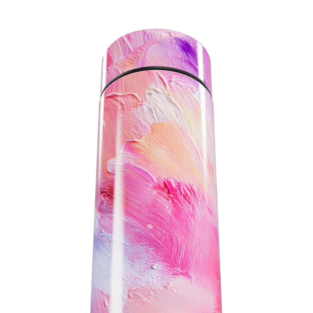 Garrafa Térmica Touch - Rosa Estampada Digital