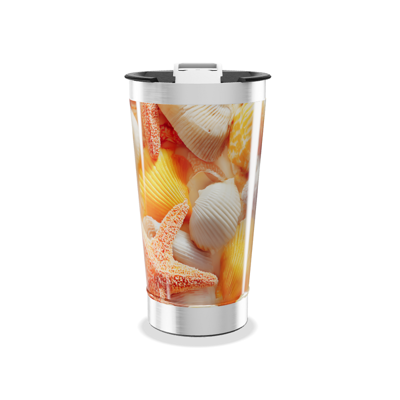 Copo Térmico - Conchas Marinhas