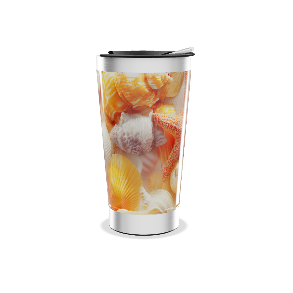 Copo Térmico - Conchas Marinhas