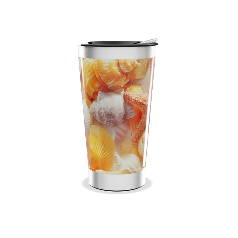 Copo Térmico - Conchas Marinhas