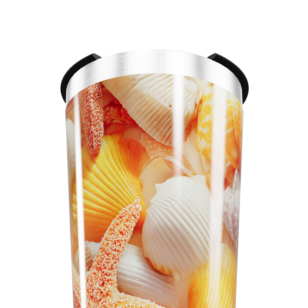 Copo Térmico - Conchas Marinhas