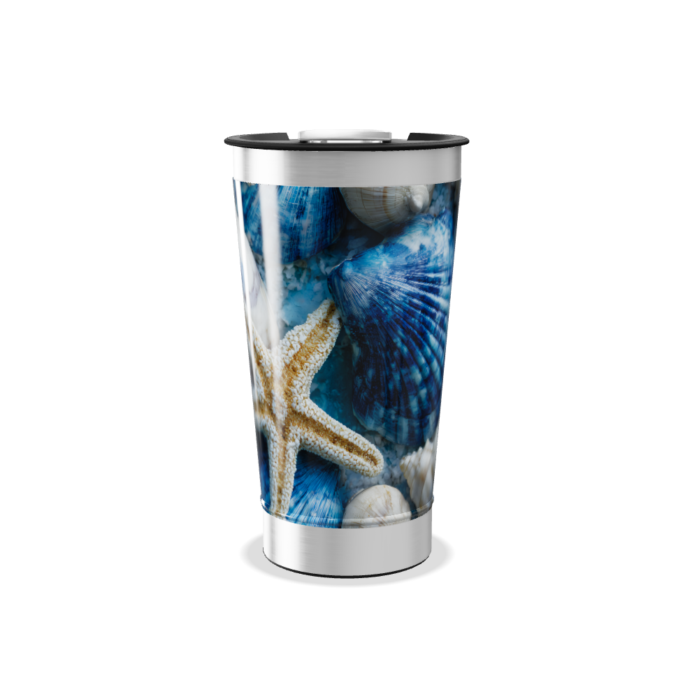 Copo Térmico - Estampa Concha Azul