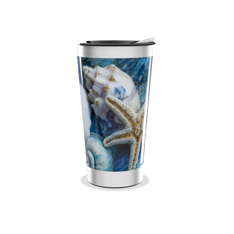 Copo Térmico - Estampa Concha Azul