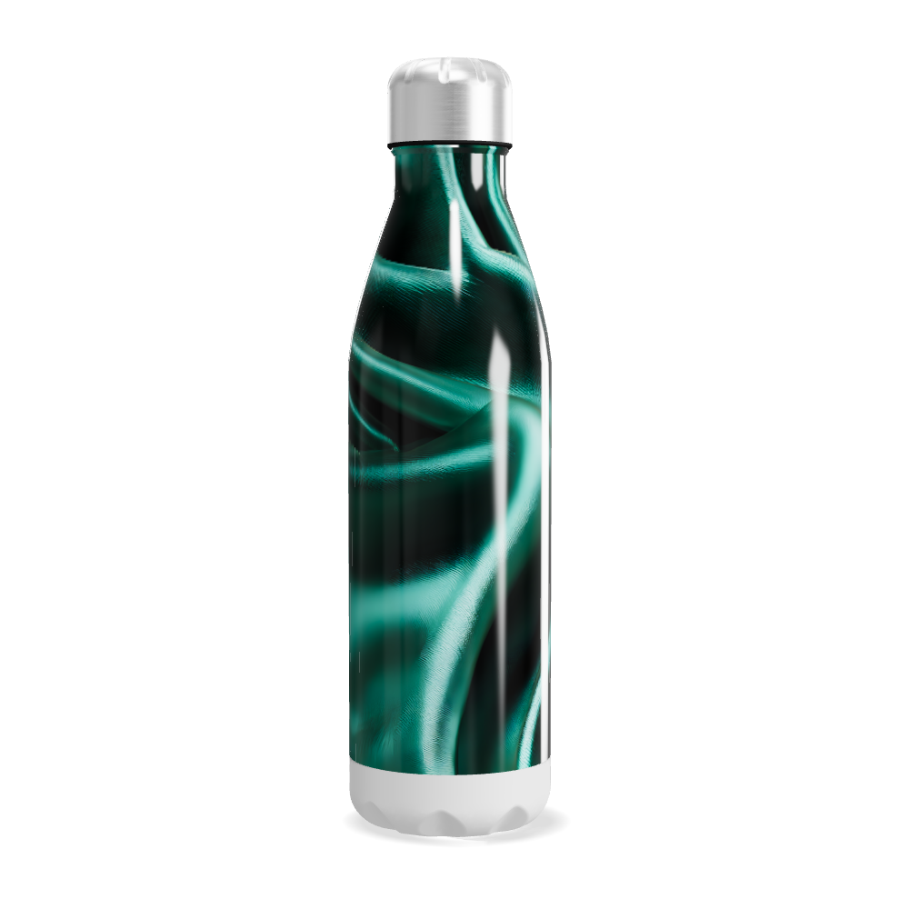Garrafa Inox - Verde Marmorizada 500ml