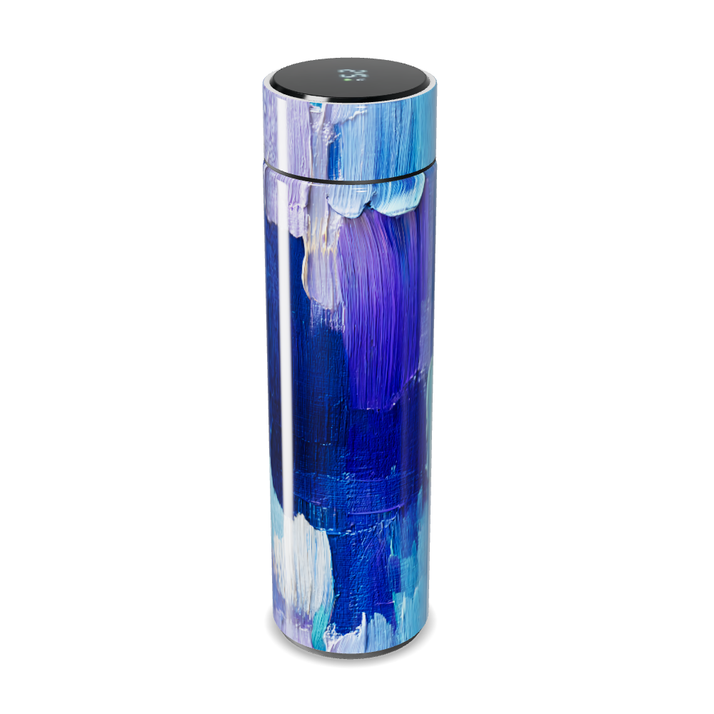 Garrafa Térmica Touch - Azul Artístico