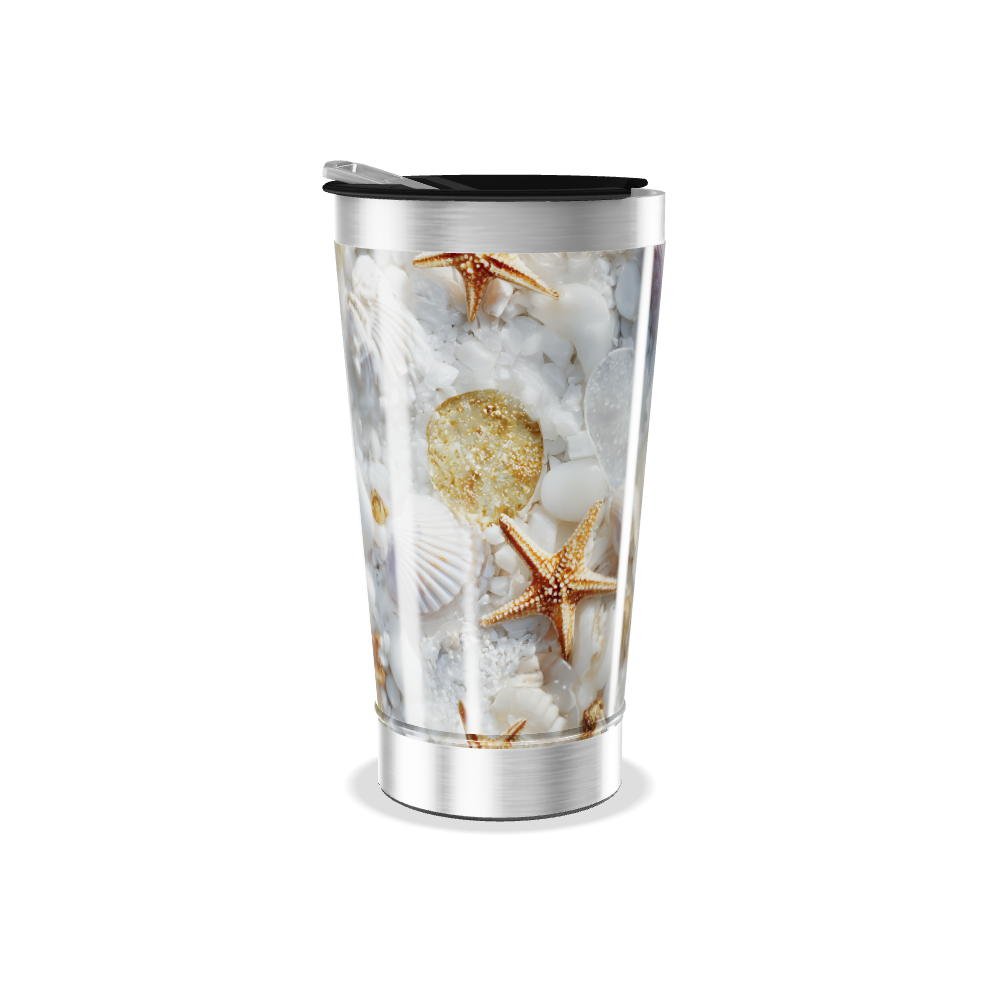 Copo Térmico - Conchas Marinhas