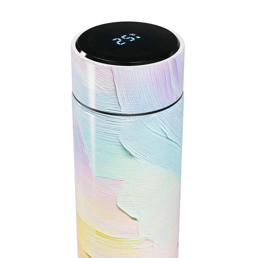 Garrafa Térmica Touch - Estampa Pastel