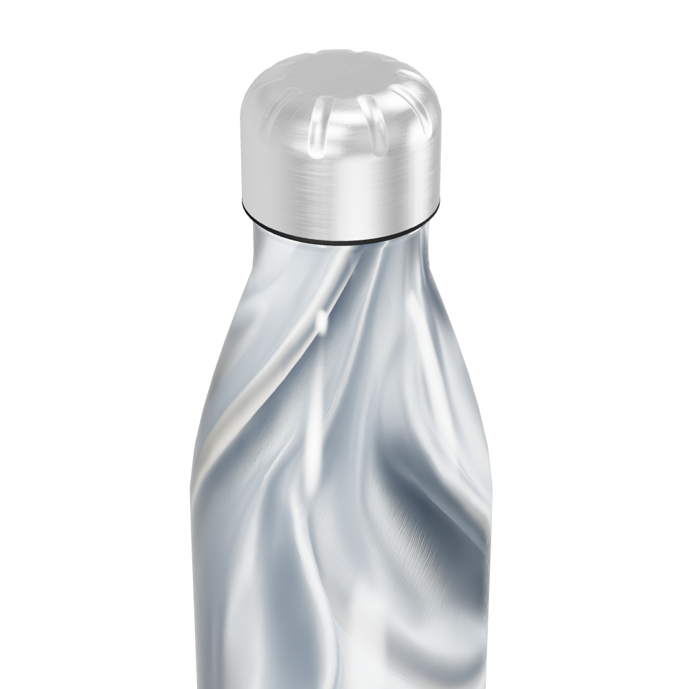 Garrafa Inox - Efeito Marmorizado