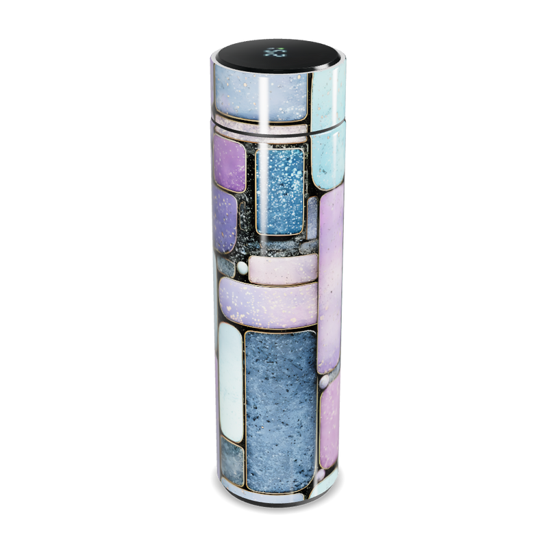 Garrafa Térmica Touch Estampada Pastel