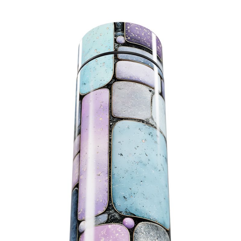 Garrafa Térmica Touch Estampada Pastel