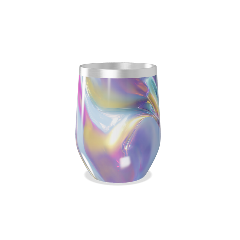 Copo Térmico Slim - Iridescente Aço Inox