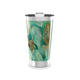 Copo Térmico - Folhas Verde Aço Inox