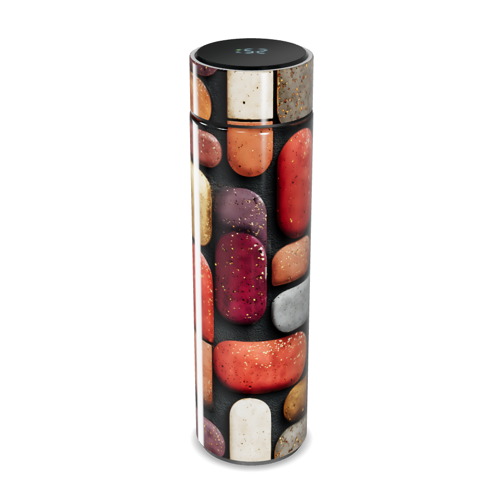 Garrafa Térmica Touch - Estampa Colorida