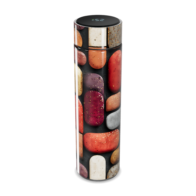 Garrafa Térmica Touch - Estampa Colorida