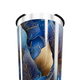 Copo Térmico - Folhas Azul e Dourado