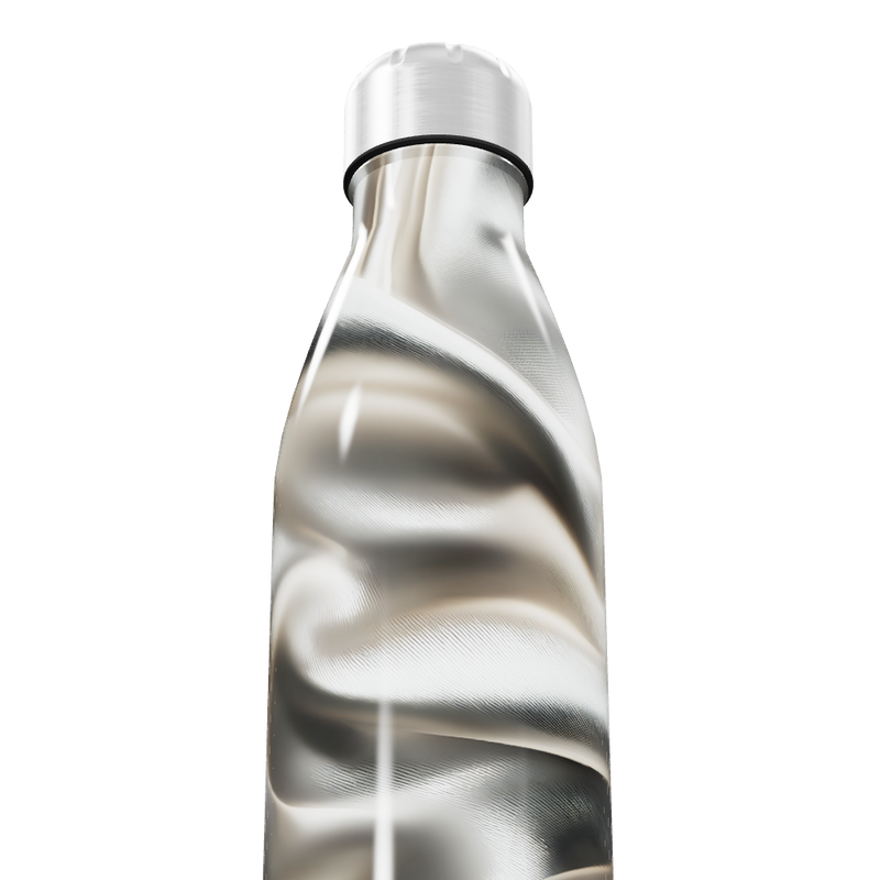 Garrafa Inox - Estampa Marmorizada