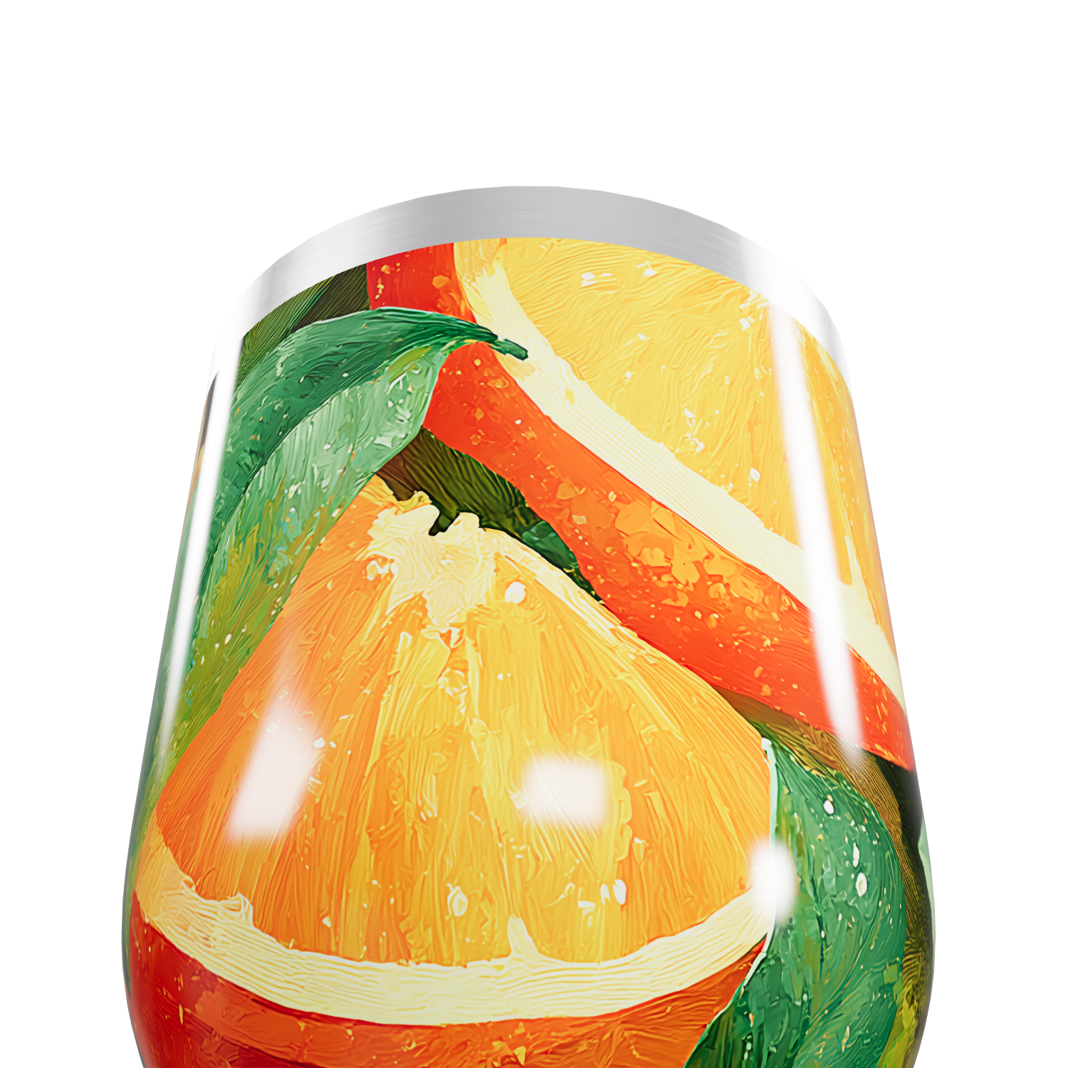 Copo Térmico Slim - Frutas Cítricas Colorido