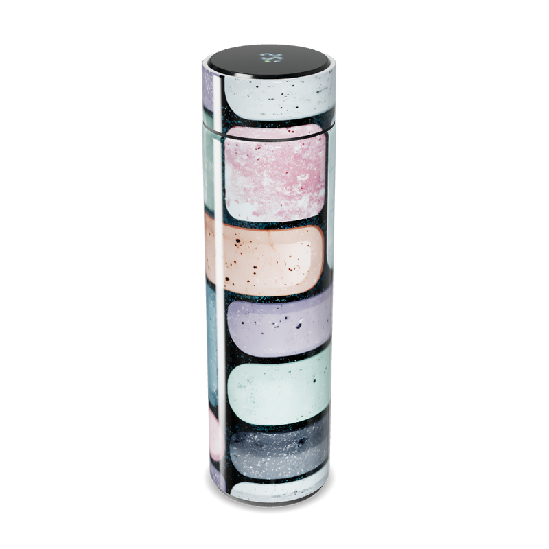 Garrafa Térmica Touch - Estampa Colorida Geométrica