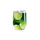 Copo Térmico Slim - Estampa Limão Verde