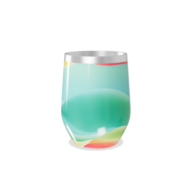 Copo Térmico Slim - Multicolorido Inox