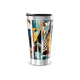 Copo Térmico - Estampa Artística Colorida
