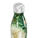 Garrafa Inox - Flores Verdes e Brancas